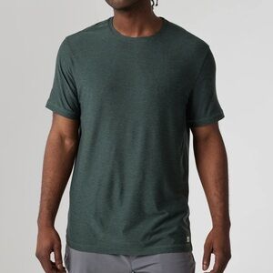 Vuori Strato Tech Tee in Aspen Heather